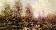 Hugh Bolton Jones River Landscape Spain oil painting artist